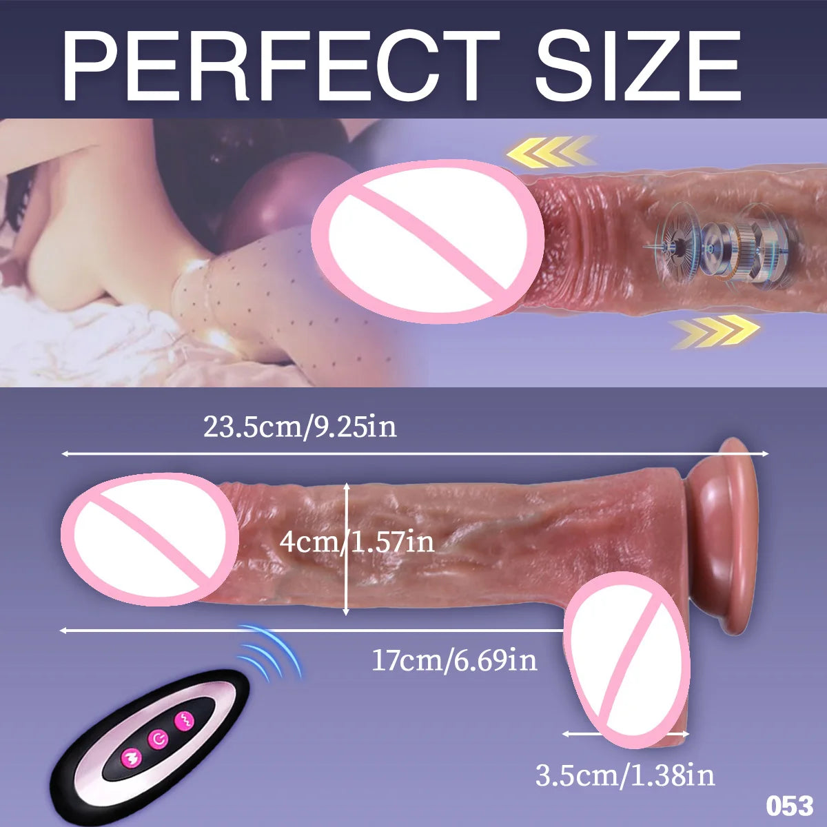 Vibrator Dildos Realistic Big Long Dildo Adult Supplies Huge Dick 18 for Girls Sex Toy Penis Sexyshop Rubber Dilddo For Women's