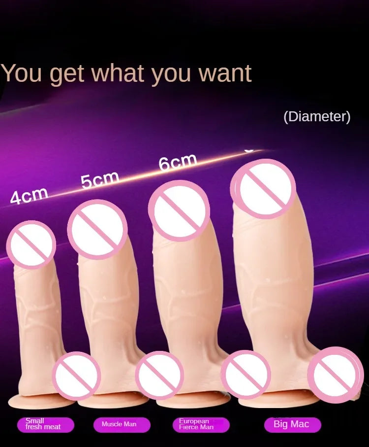 Inflatable Dildos Adjustable Size New Realistic Dildos Erotic Dildo Artificial Penis G-spot Large Anal plug Female masturbation