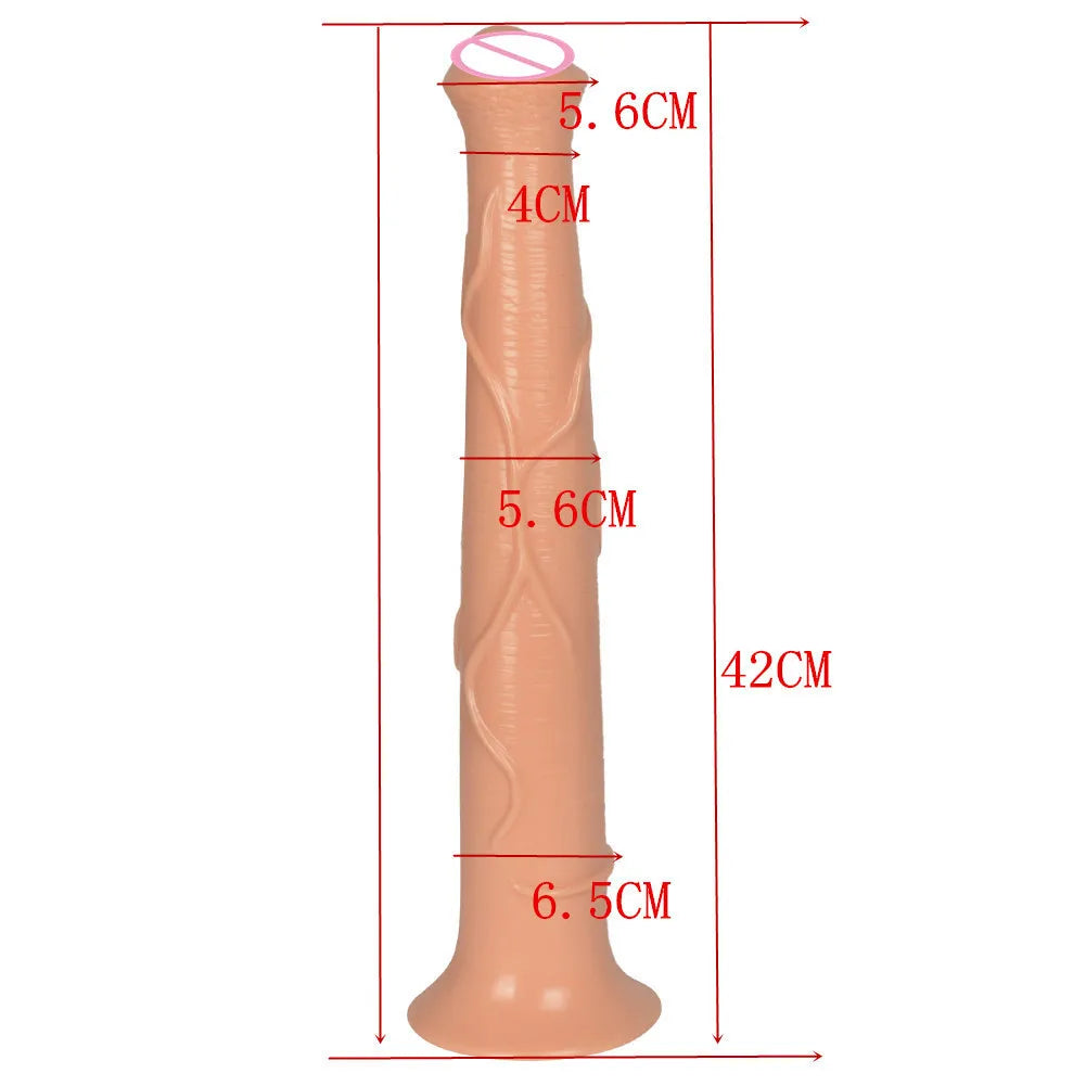 Soft Black Big Realistic Horse Dildo Xxl Animal Long Dildos Toys For Women Adult Toys Sex Toy For Couples Silicone Penis Dick