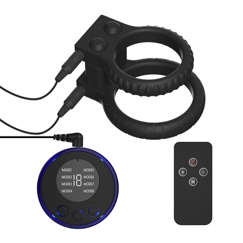 Sex Toys for Men Glans Vibrator Penis Trainer Ring Electro Shock Penis Massager Vibrators Delayed Ejaculation Penis Vibrator
