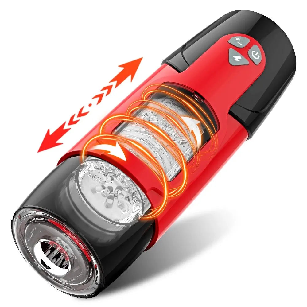 Sex Toys for Men Male Masturbator Automatic Telescopic Masturbators Cup Thrusting for Penis Stimulation Pussy Male Stroker Adult