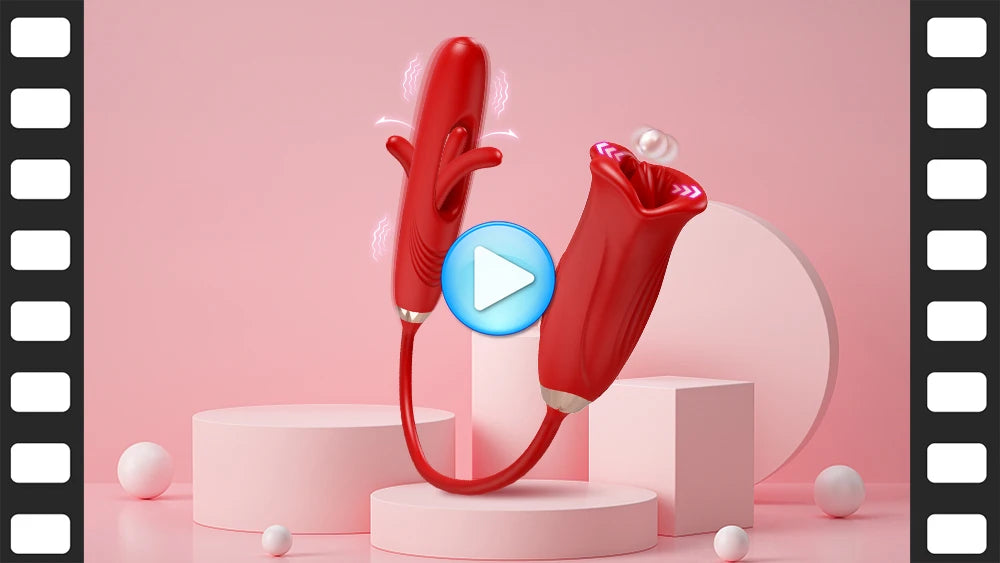 Sucking Licking Dildo Vibrator Female Tongue Telescopic Dildos G-spot Clitoris Nipple Stimulator Female Female Masturbation 18+