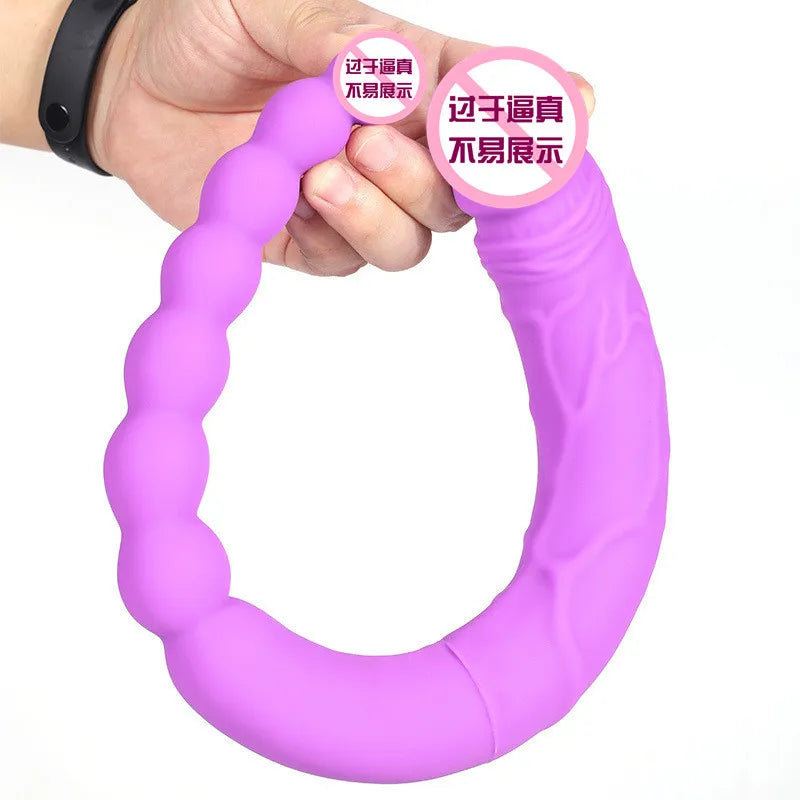 50CM Double Dildos Big Penis Vaginal Anal Plug Artificial Genitals SexToys for Couples Lesbian Masturbation Anus Dilators Toy