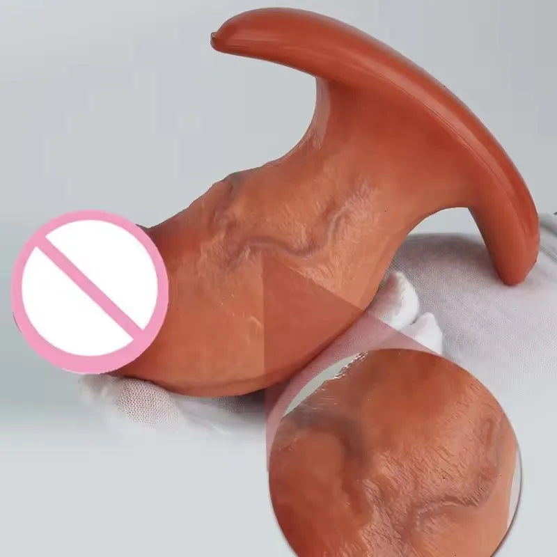 Sex Toys For Men Women Huge Dildo Anus Expansion Silicone Butt Plug Prostate Massager Vagina Big Dick Vibrating Dildo Anal Plug