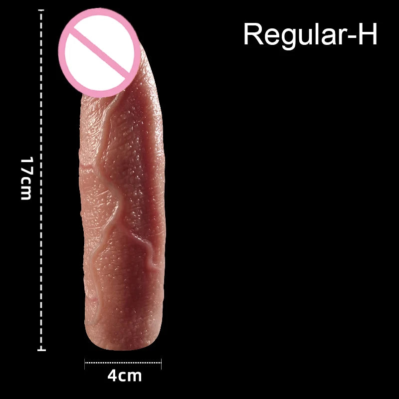 Male Penis Sleeve Sex toys Cock Extender Reusable Condoms Delay Ejaculation Penis Enlargement Silicone Sex Toy For Men Sex Shop
