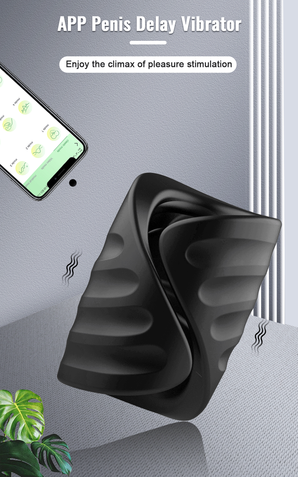 Male Sex Toy Masturbator Vibrator for Men Penis Training Delay Ejaculation Glans Training Penis Endurance Adult Products