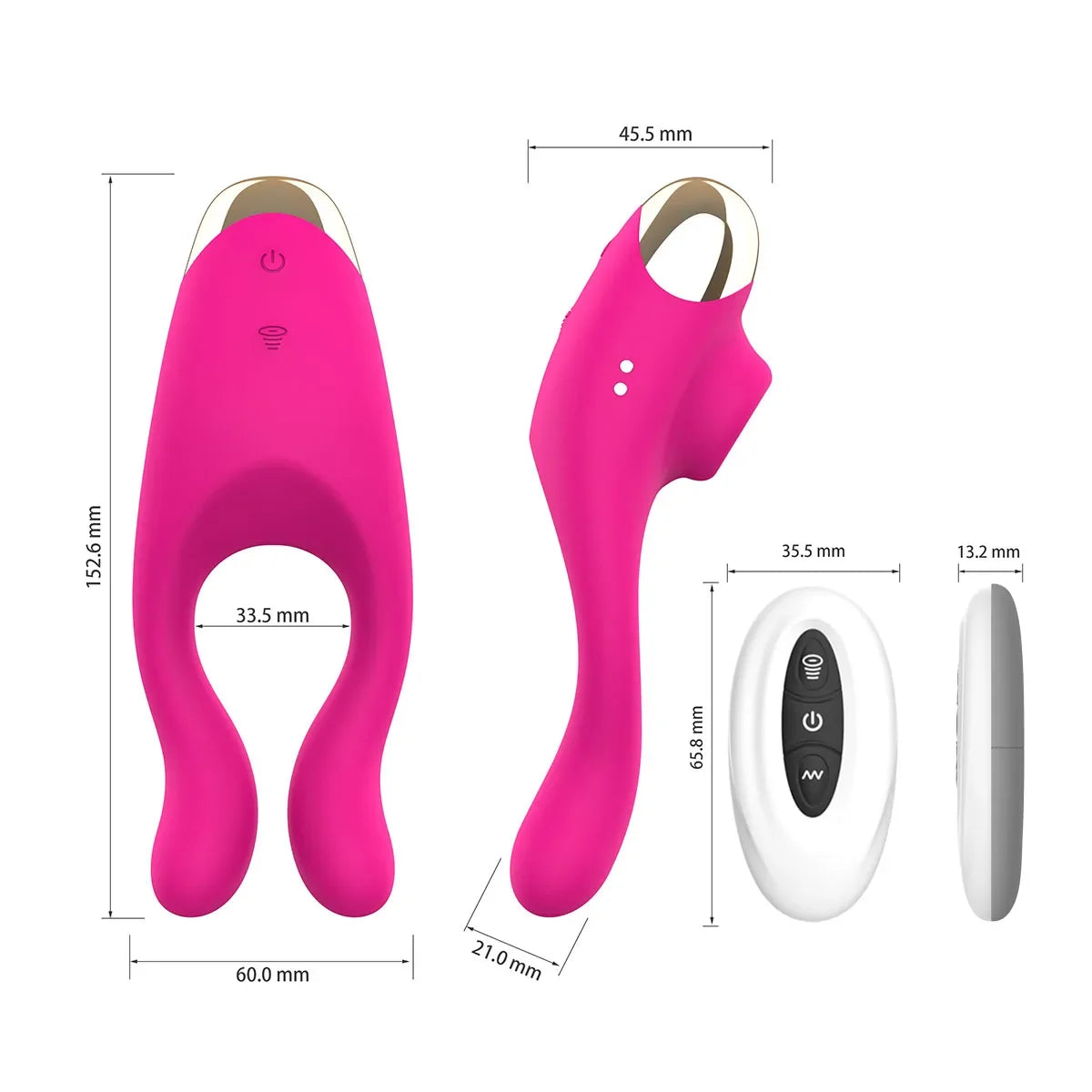 Penis Cock Ring Vibrator for Men Delay Ejaculation Stimulator Clit Sucker Dick Enlarger Ring Sex Toy Men Couples Adult Goods
