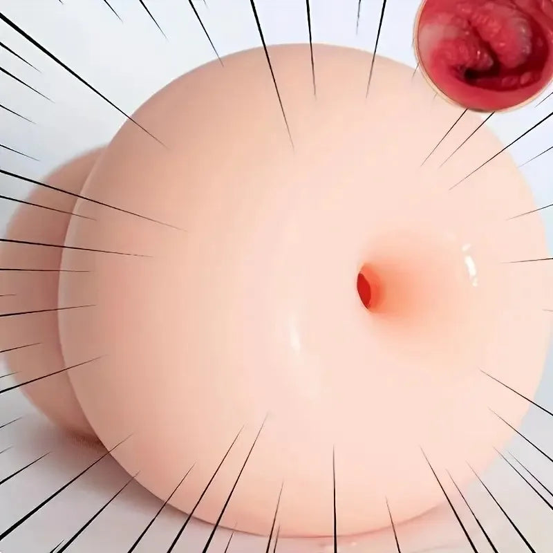 Male Masturbator Sex Toy for Adult Sexy Man Flesh Realistic Textured Pussy Anus Male Stroker Light Male Sex Toys Adult Supplies