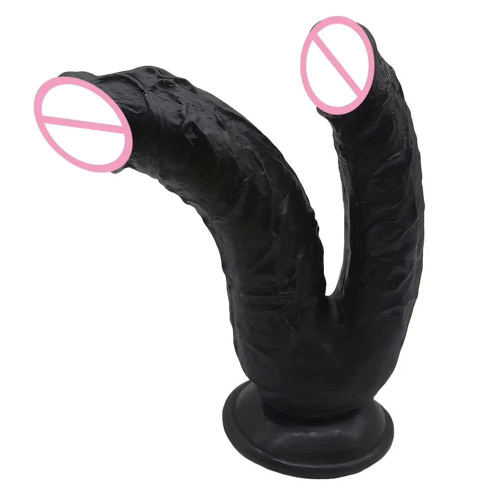 Double Dildos Big Anal Butt Plug for Sex Machine Double Headed Penis for women man couples Huge Dildo Sex Toy