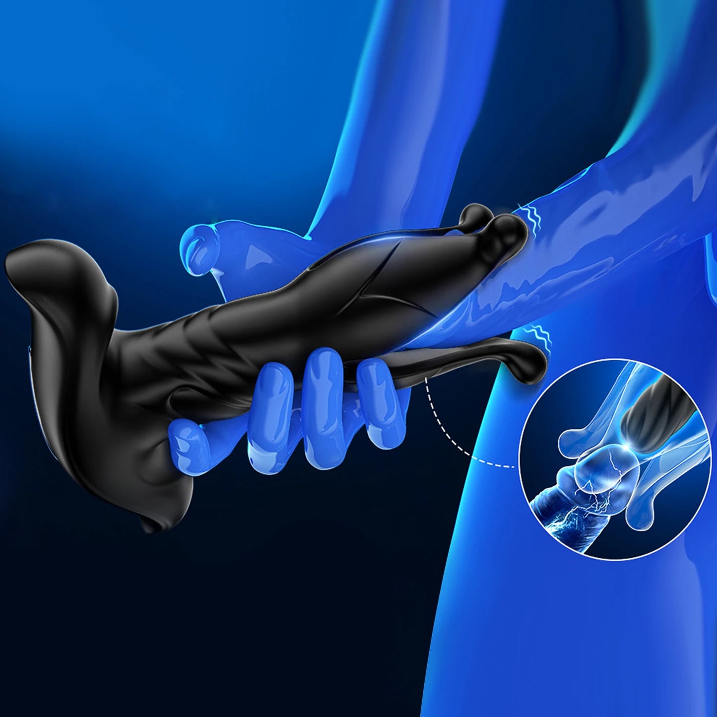 Male Sex Toys Tension Shock Flapping Thrusting Anal Vibrator for Men Prostate Massager Anal Plug Vibrating Butt Plug for Gay