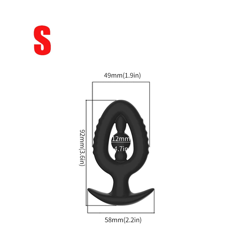 New Trend Wearable Anal Plug P Spot Stimulator Prostate Massage Fake Dildo Buttplug Sex Toy For Women Men Anal Dilator Adult 18+