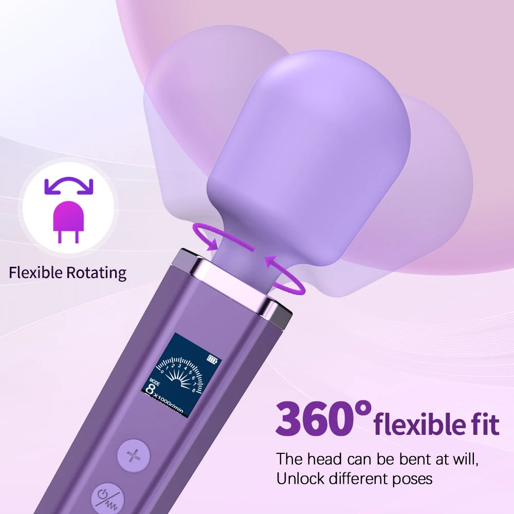 Sex Machine Powerful Clitoral Vibrator Sex Toys for Women AV Magic Wand Massage Stick Vibtator for Women  Adult Toy  Dildo