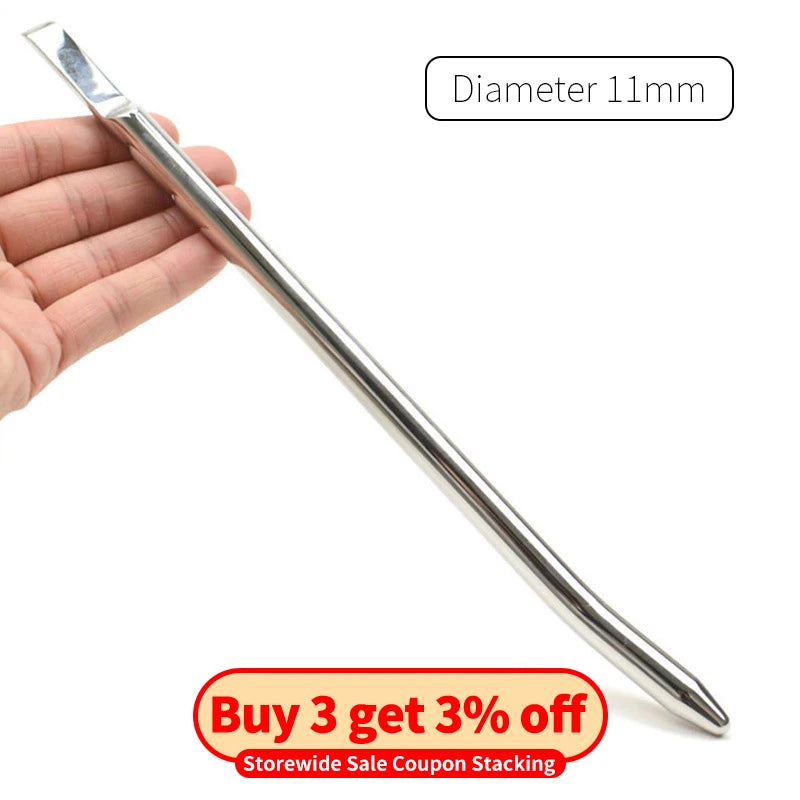 Adult Sex Toys For Men Penis Plug Stretching Male Private Goods Smooth Head Stainless Steel Catheters Urethral Sounds Dilators
