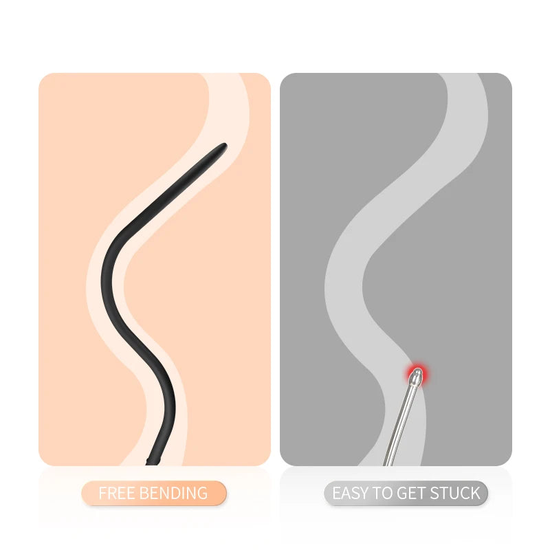 Sex Sounds Penis Plug Male Chastity Device Stainless Steel Sex Toys For Men Urethral Dilators Sex Products Catheters No Vibrator