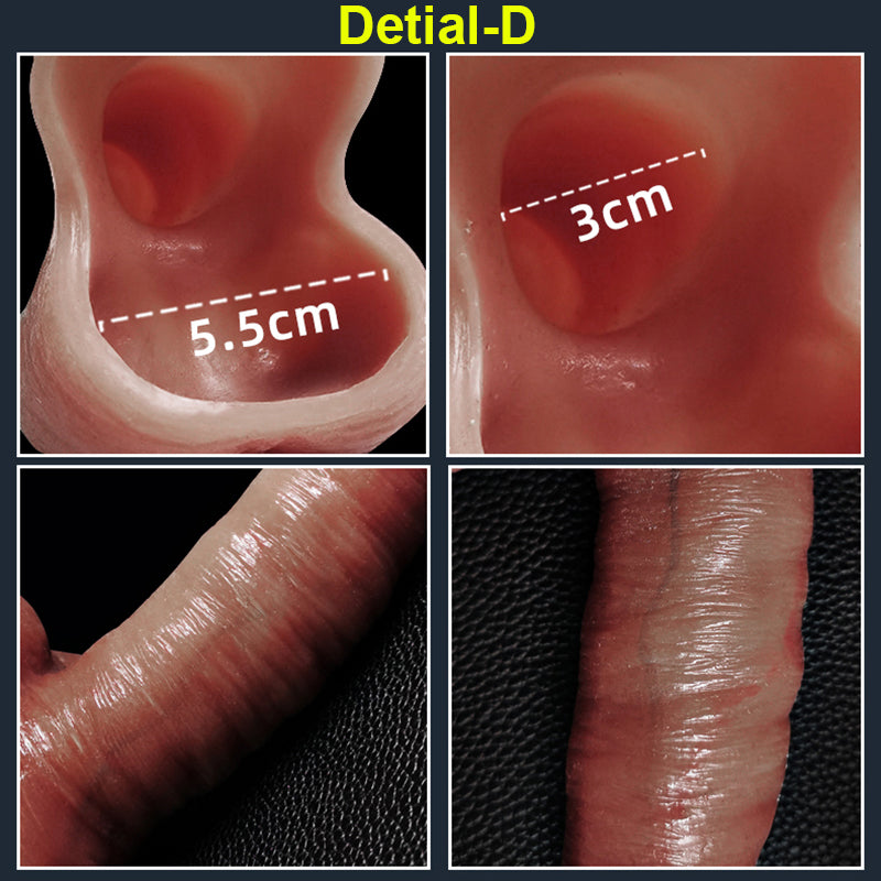 Male Penis Sleeve Sex toys Cock Extender Reusable Condoms Delay Ejaculation Penis Enlargement Silicone Sex Toy For Men Sex Shop