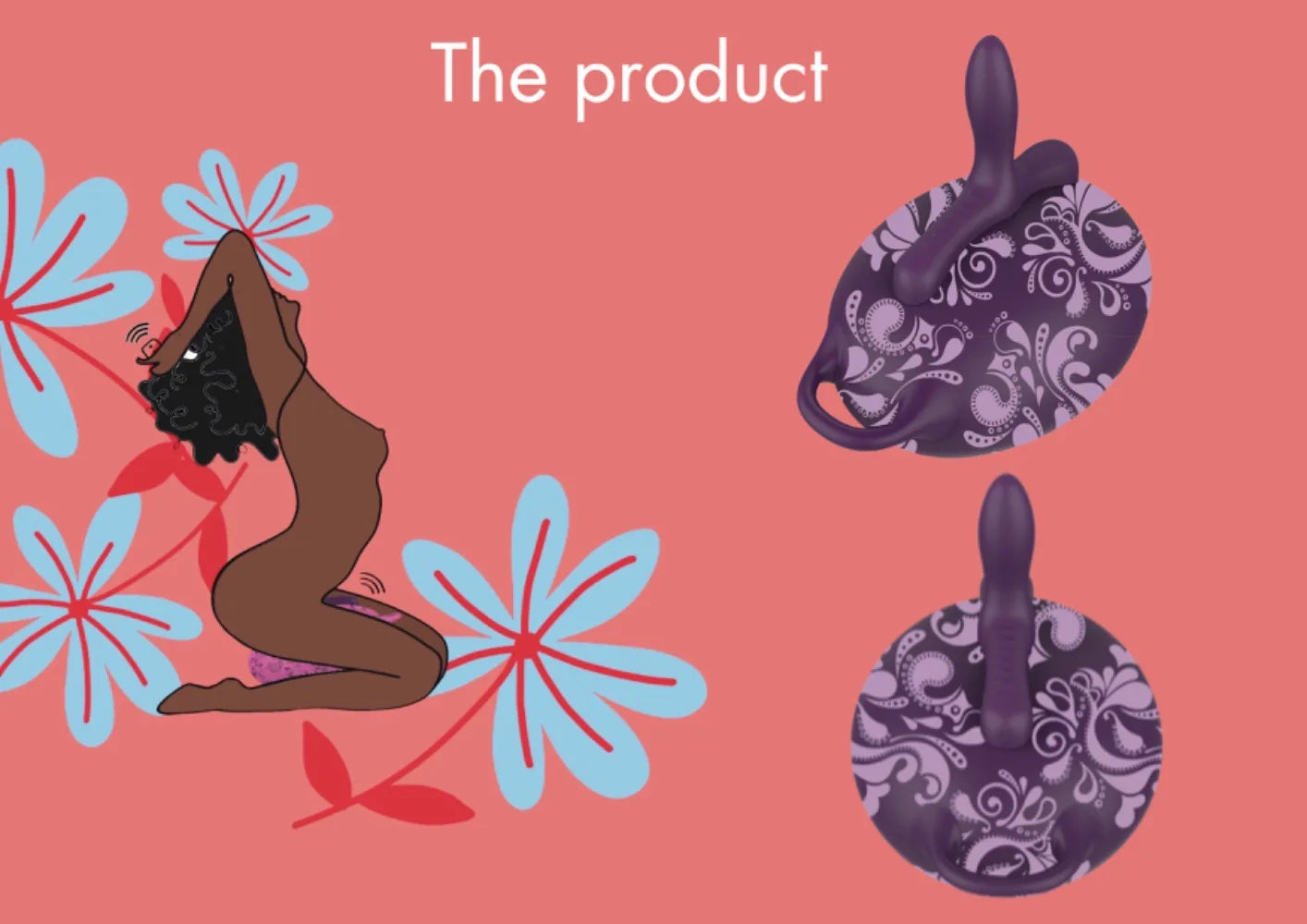 Sit On Vibrating Thrusting Toy with Dildo for Women Men, G-spot Clitoris Anal Vibrator, Sex Machine Sex Furniture Adult Sex Toys