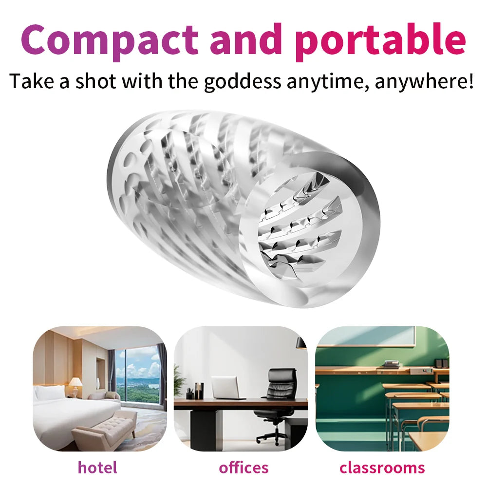 Cock Training Penis Sleeve Sex Toy for Men Male Masturbator Cup Glans Trainer Delay Exercise Sex Shop Soft TPE