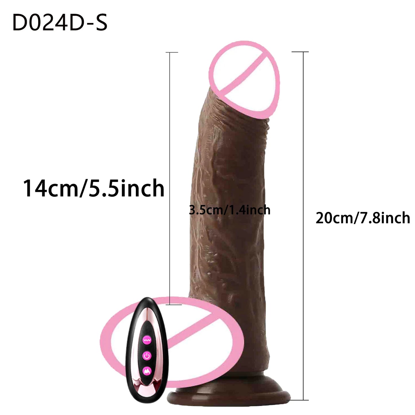 Black Dildos Vibrators Realistic Dildo Penis Adult Sex Toys for Women Telescopic Vibrating Heating Vibrator Anal Masturbator 18