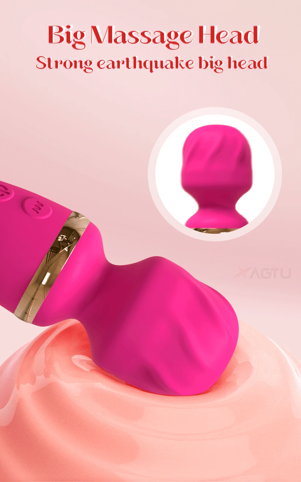 AV Magic Wand Massage G-spot Vibrator Clitoral Stimulator Female Masturbation Dildos Vibrator for Women Rechargeable