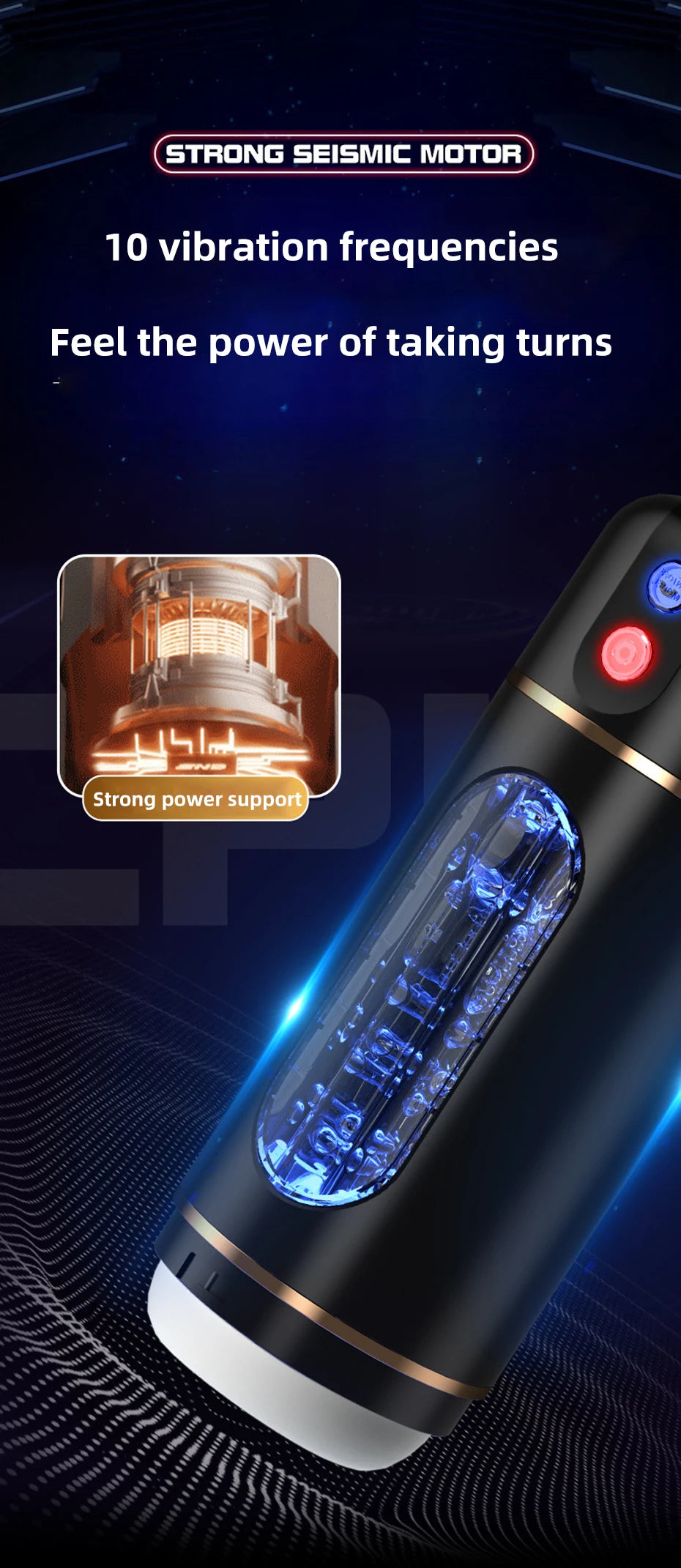 Sex Toy for Men Masturbator Cup Automatic Sucking Male Masturbator Vibration Blowjob Machine Sex Machine Penis Oral Machine