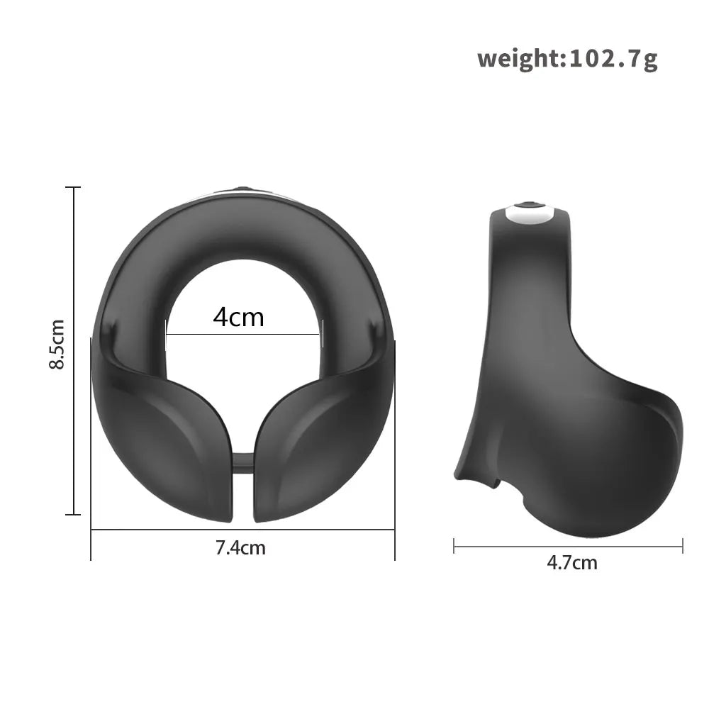 Vibrating Cock Ring Cockring Sex Toys for Men Couple Delay Ejaculation Chastity Testicles Massager Penis Vibrators for Adults 18