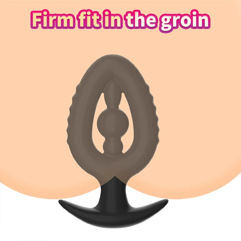 New Trend Wearable Anal Plug P Spot Stimulator Prostate Massage Fake Dildo Buttplug Sex Toy For Women Men Anal Dilator Adult 18+