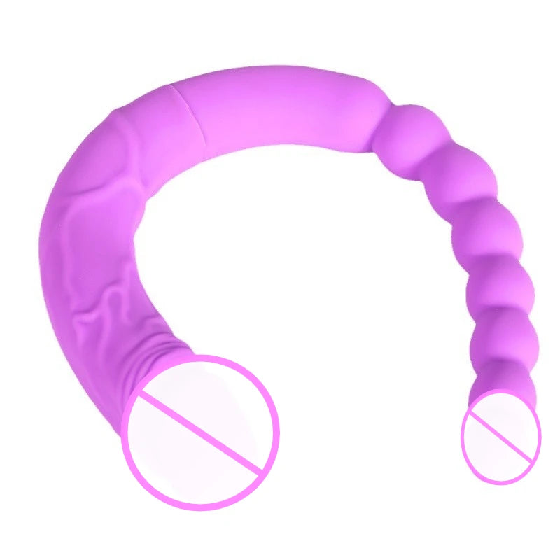 50CM Double Dildos Big Penis Vaginal Anal Plug Artificial Genitals SexToys for Couples Lesbian Masturbation Anus Dilators Toy