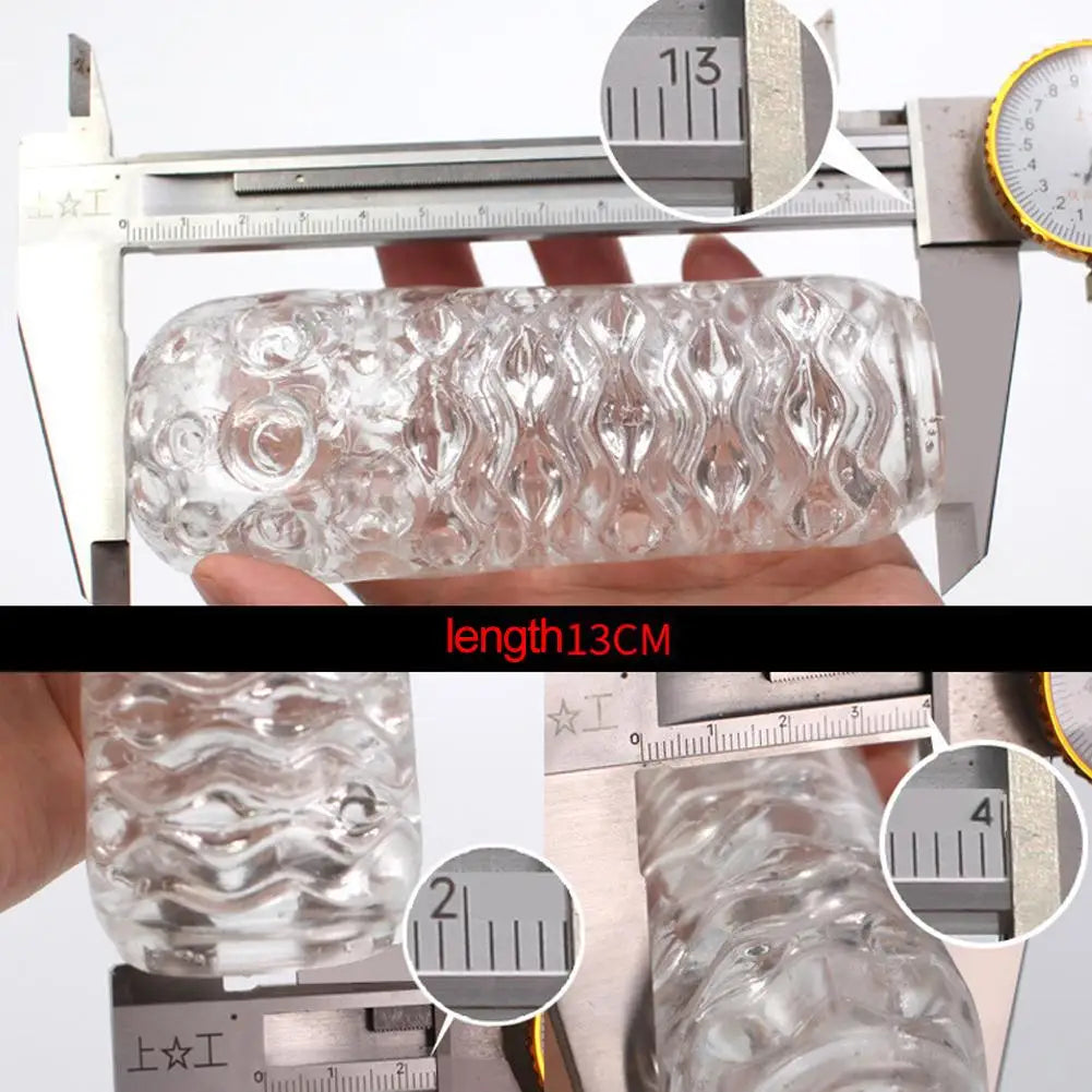 Masturbation Cup for Men Penis Massage Pussy Blowjob Toy Sexy Pocket Vagina Soft Male Exercise Adult Goods 18+