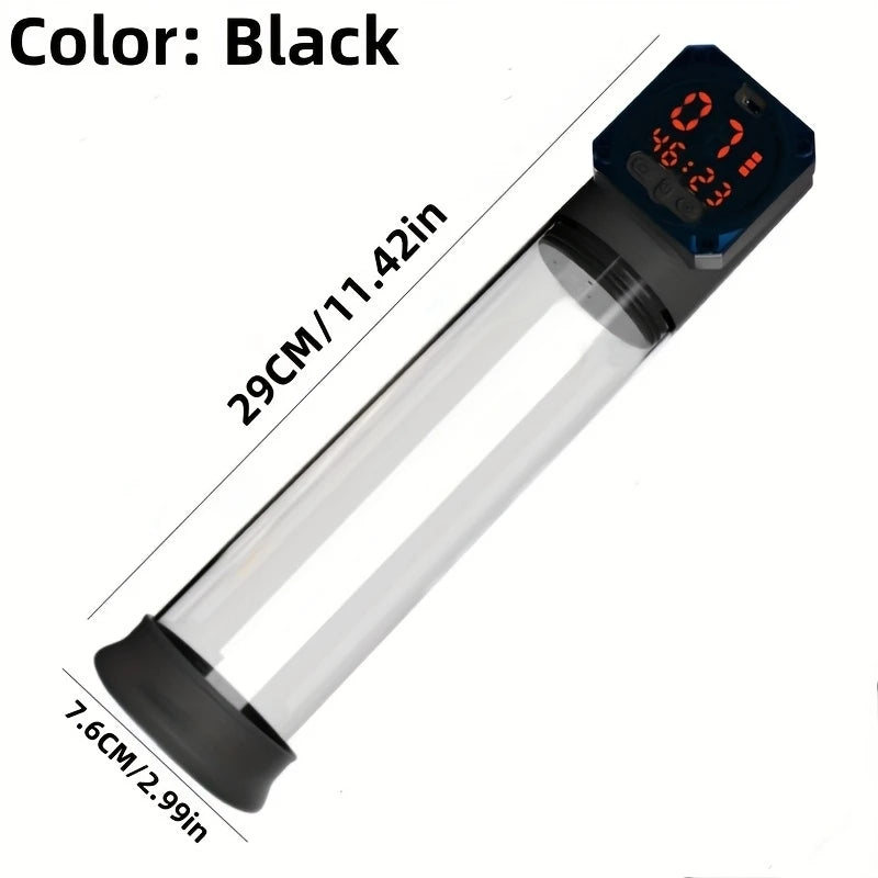 Sex Toys For Men  Powerful Sucking Modes LCD Display Electric Vacuum Penis Enlargement Extend Training Pump For Men Adult Toys