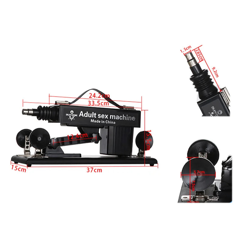 Sex Toy Female Masturbation Device Sexual Dildo Machine GSpot Vibrator Woman Vagina Stimulator Male Penis Suker Massager Sexshop