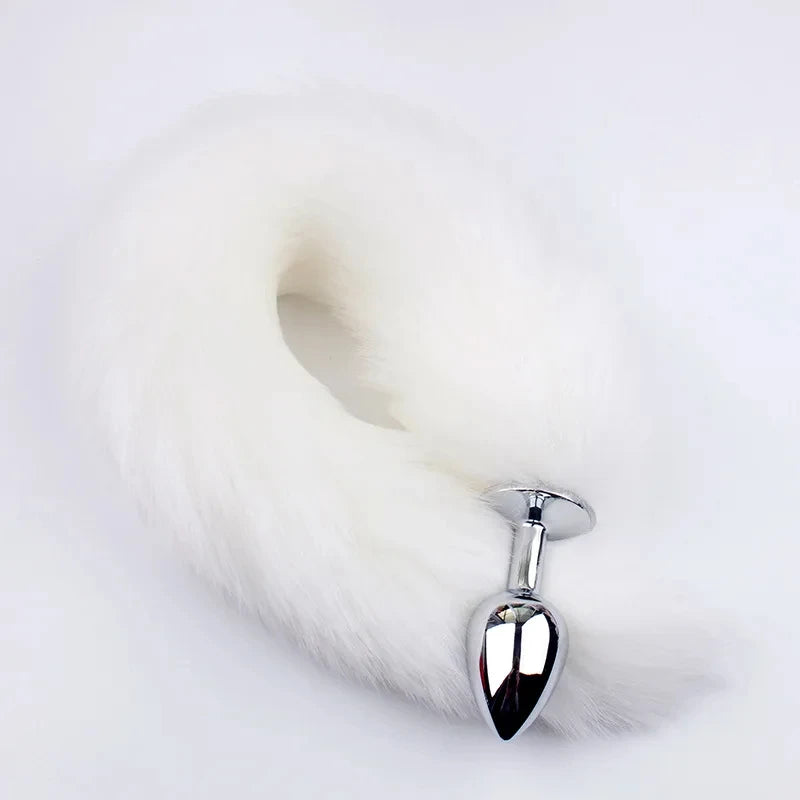 Sexy Foxtail Anal Plug Role Play BDSM Sex Toy Men's Prostate Massager Female Male Anal Plug 18+ Couple Flirting Adult Game Props