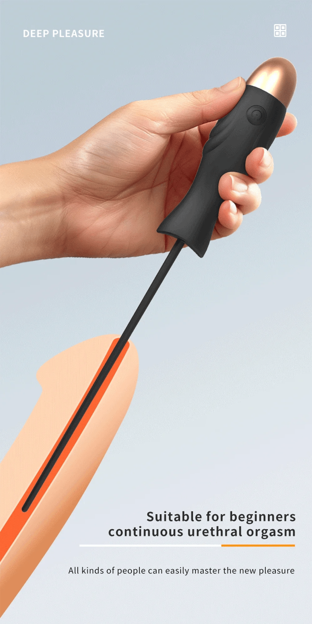 Sex Toys Adults 18 Erotic Urethral Sounds Dilator Vibrators for Men Penis Plug Catheter Medical Delay Exerciser Mle Masturbator