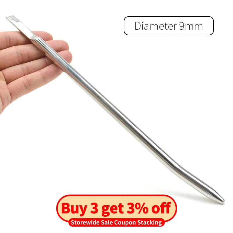 Adult Sex Toys For Men Penis Plug Stretching Male Private Goods Smooth Head Stainless Steel Catheters Urethral Sounds Dilators