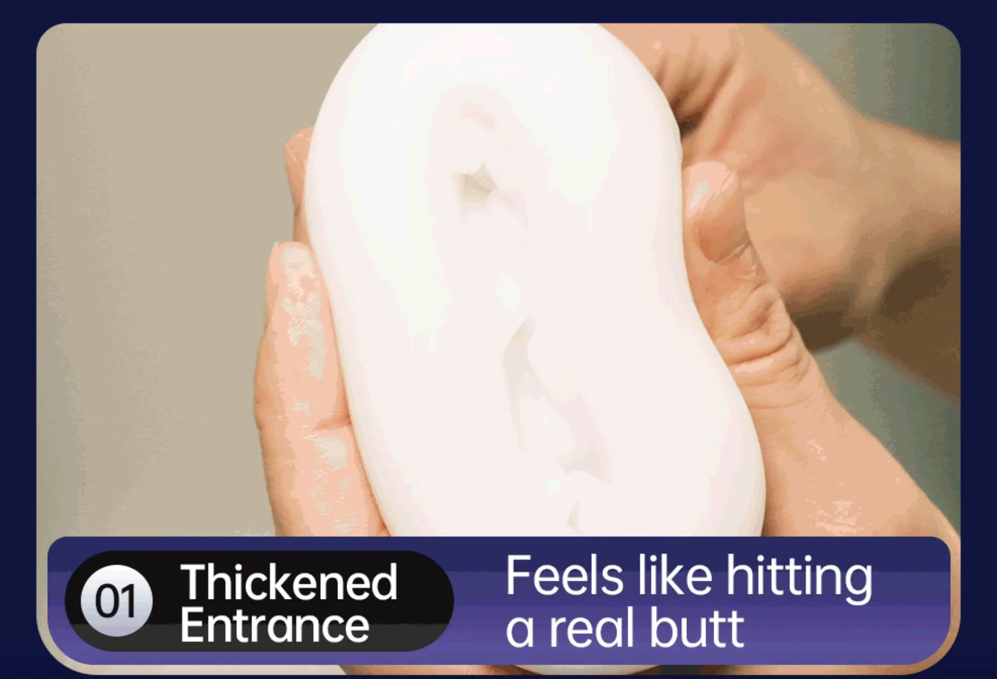 DRY WELL Sex Toys for Men Penis Pump - Male Masturbator Stroker with 3 Thrusting & 9 Vibration Adult Toys, Pocket Pussy for Men