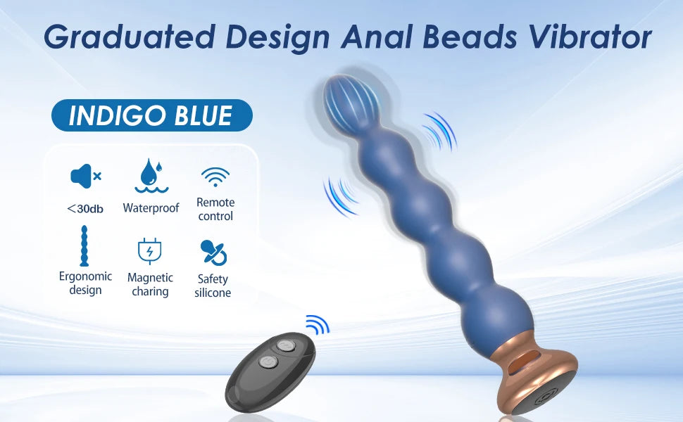 Male Prostate Massager Dildo Vibrator Remote Control Vibrating Anal Plug Delay Ejaculation Penis Ring Sex Toy For Men Couples