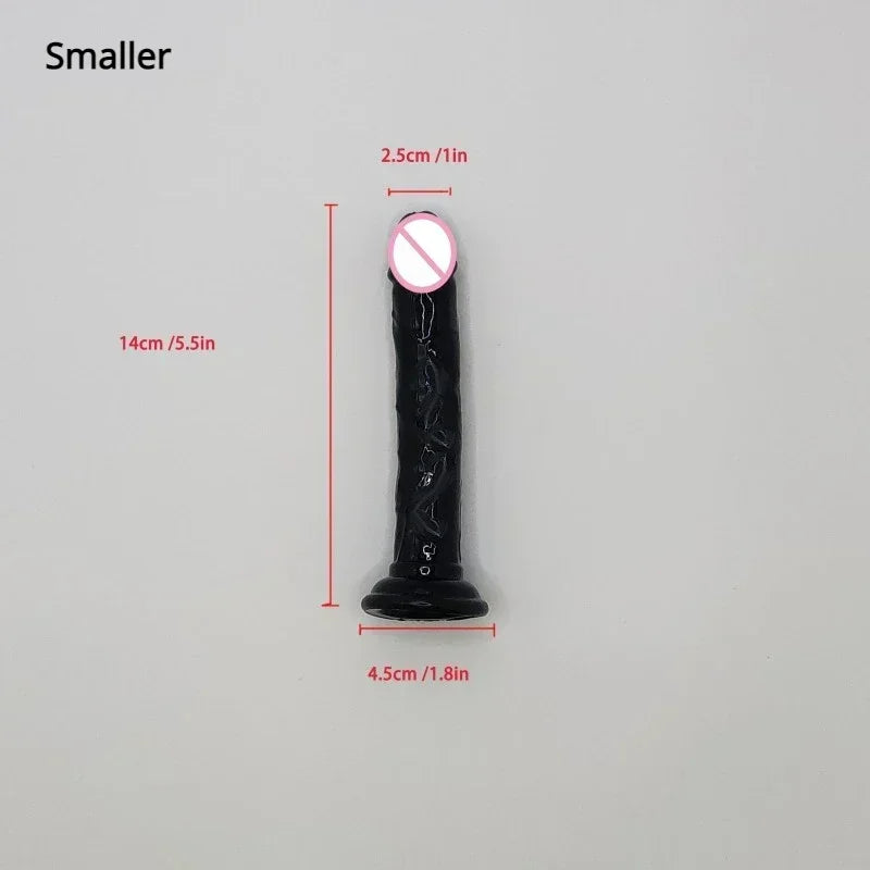 Realistic Dildo Sex toys for Woman Men Couples Silicone Penis  Masturbator Black Dildos Erotic Cock G Spot Clitoris Anal Sex Toy