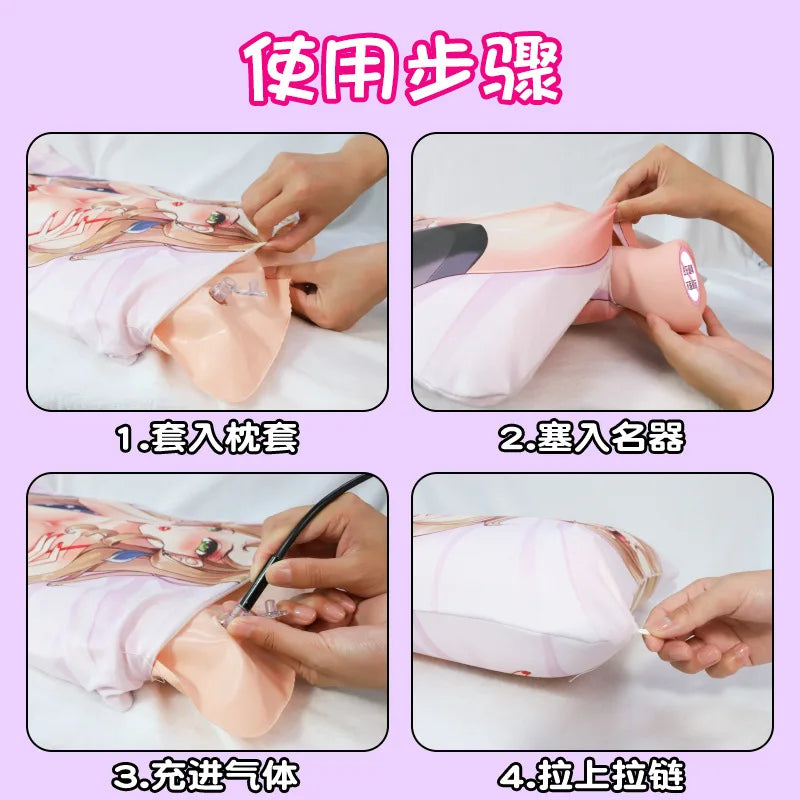 Sex Toy Anime Masturbator for Men Artificial Vagina Real Sex Doll Pocket Adult Masturbation Toys with Narrow Anus Pussy Onahole