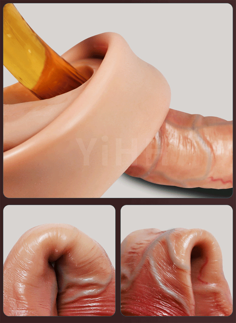 Ultra Realistic Dildos for Women Men Liquid Silicone Pants With Dildo Solid and Hollow Cock Lesbian Strapon Sex Toys For Couples