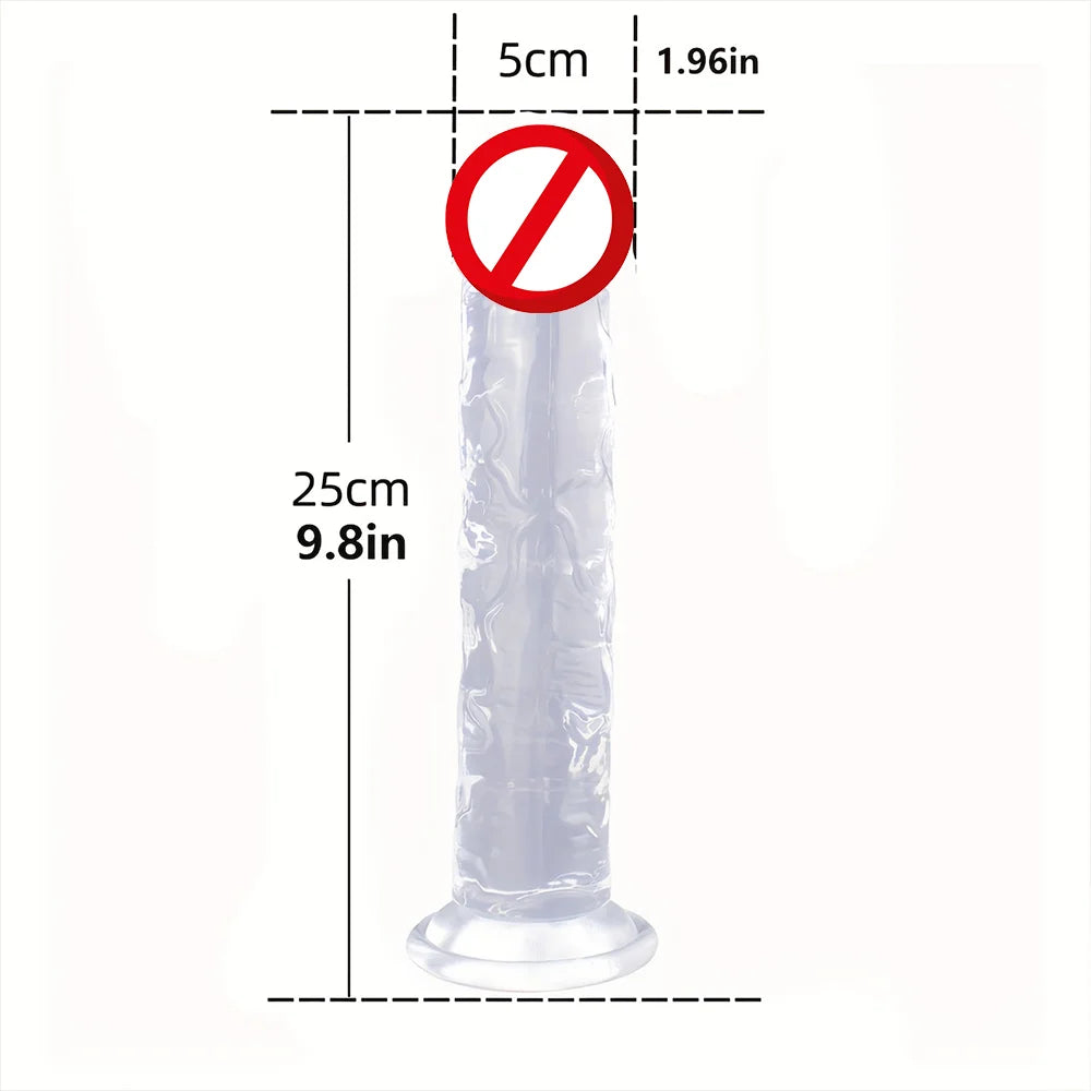 Dildos Sex Toys Adults 18 Sex Toy Soft Dick For Woman TPE Artificial Penis G-spot Simulation Full Size Realistic Anal Dildo Xl