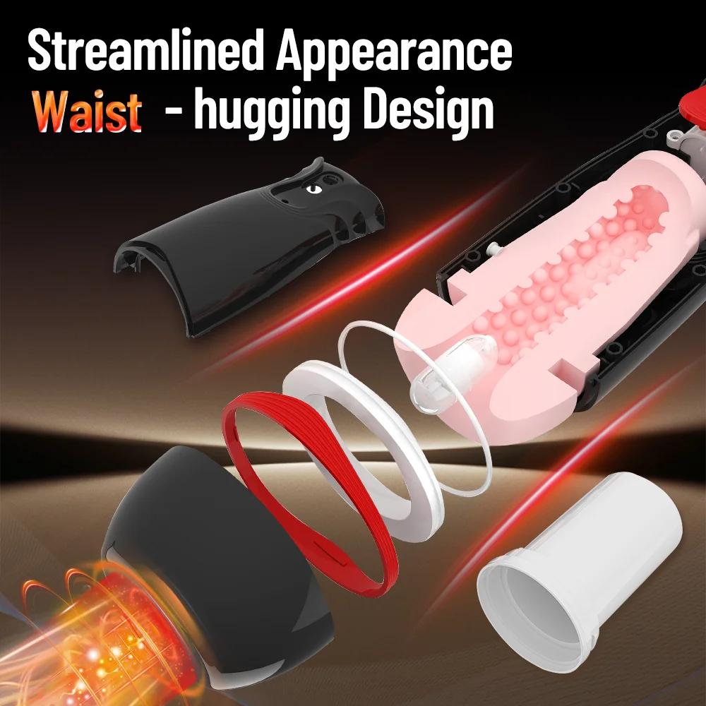 Penis Trainer Sucking Vibrator Automatic Male Masturbator Men’s Pocket Pussy Sexy Moaning Adult Sex Toy For Men Sexuale Juguete