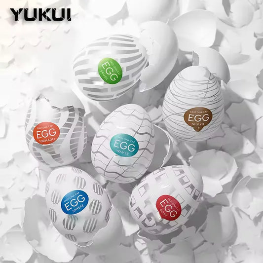 Silicone Stretchable Masturbator Adult Sex Toy for Men Adult Supplies Portable Male Masturbation Eggs Stimulating Penis Massager