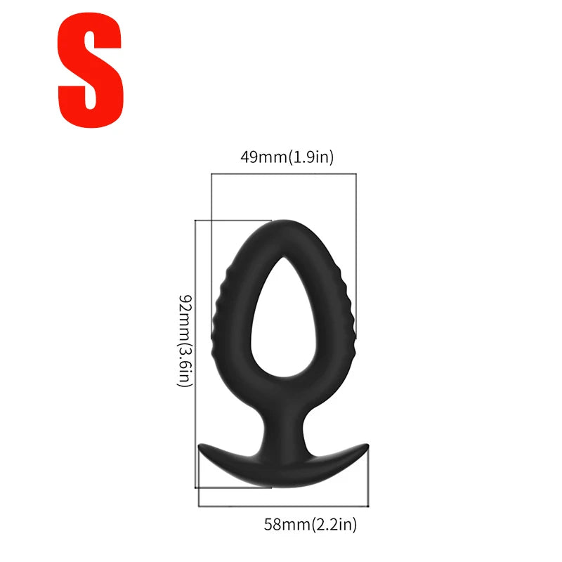 New Trend Wearable Anal Plug P Spot Stimulator Prostate Massage Fake Dildo Buttplug Sex Toy For Women Men Anal Dilator Adult 18+