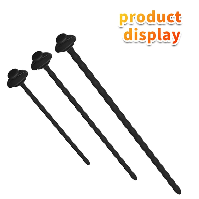 Male Hollow Penis Plug Soft Horse Eye Stimulator Masturbator Sex Toys Urethra Dilator Adult Sex Toy For Men Gay Prostate Massage