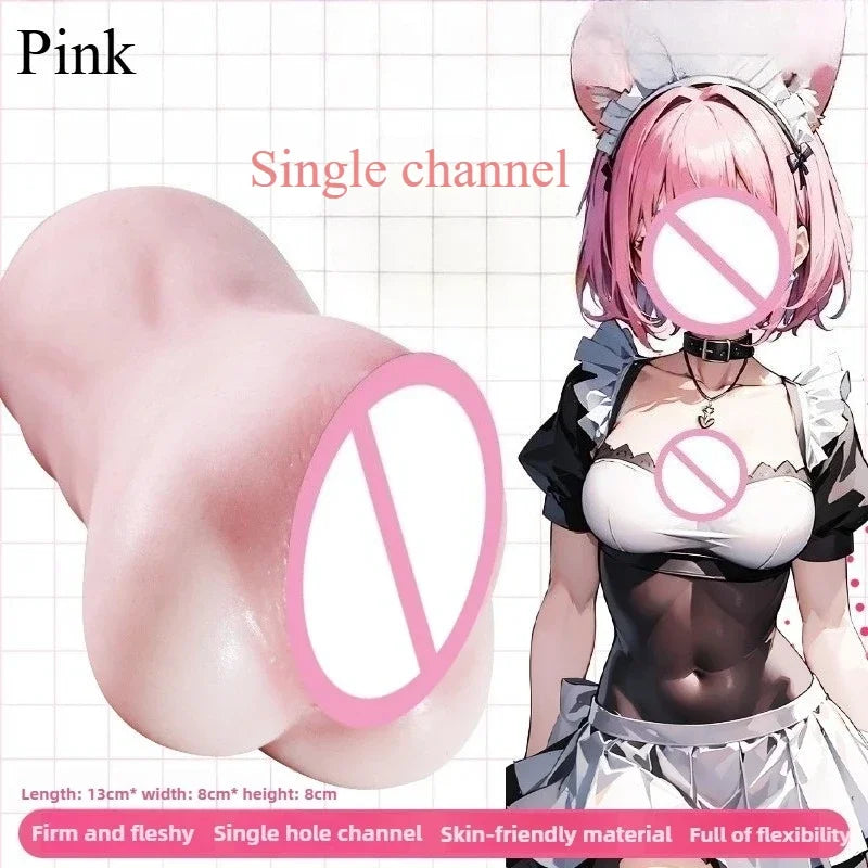 Masturbator for Men Real Sex Doll Sex Toy Anime Artificial Vagina Pocket Vagina Toy with Narrow Pussy Dick