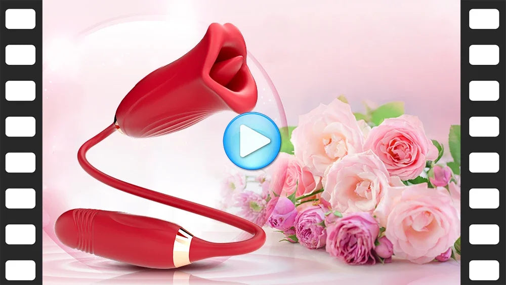 Sucking Licking Dildo Vibrator Female Tongue Telescopic Dildos G-spot Clitoris Nipple Stimulator Female Female Masturbation 18+