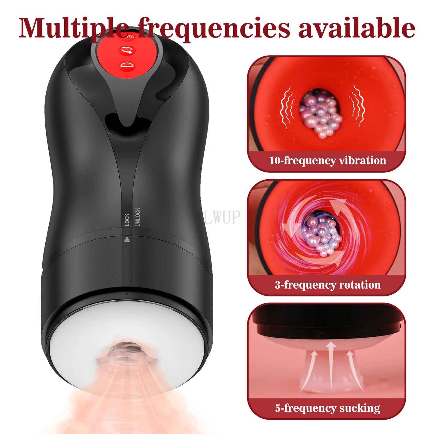 Sex Toys for Men Male Masturbator Penis Pump Sucking Vibrating Rotating Male Masturbators Cup Blowjob Pocket Pussy Sex Toy 18+