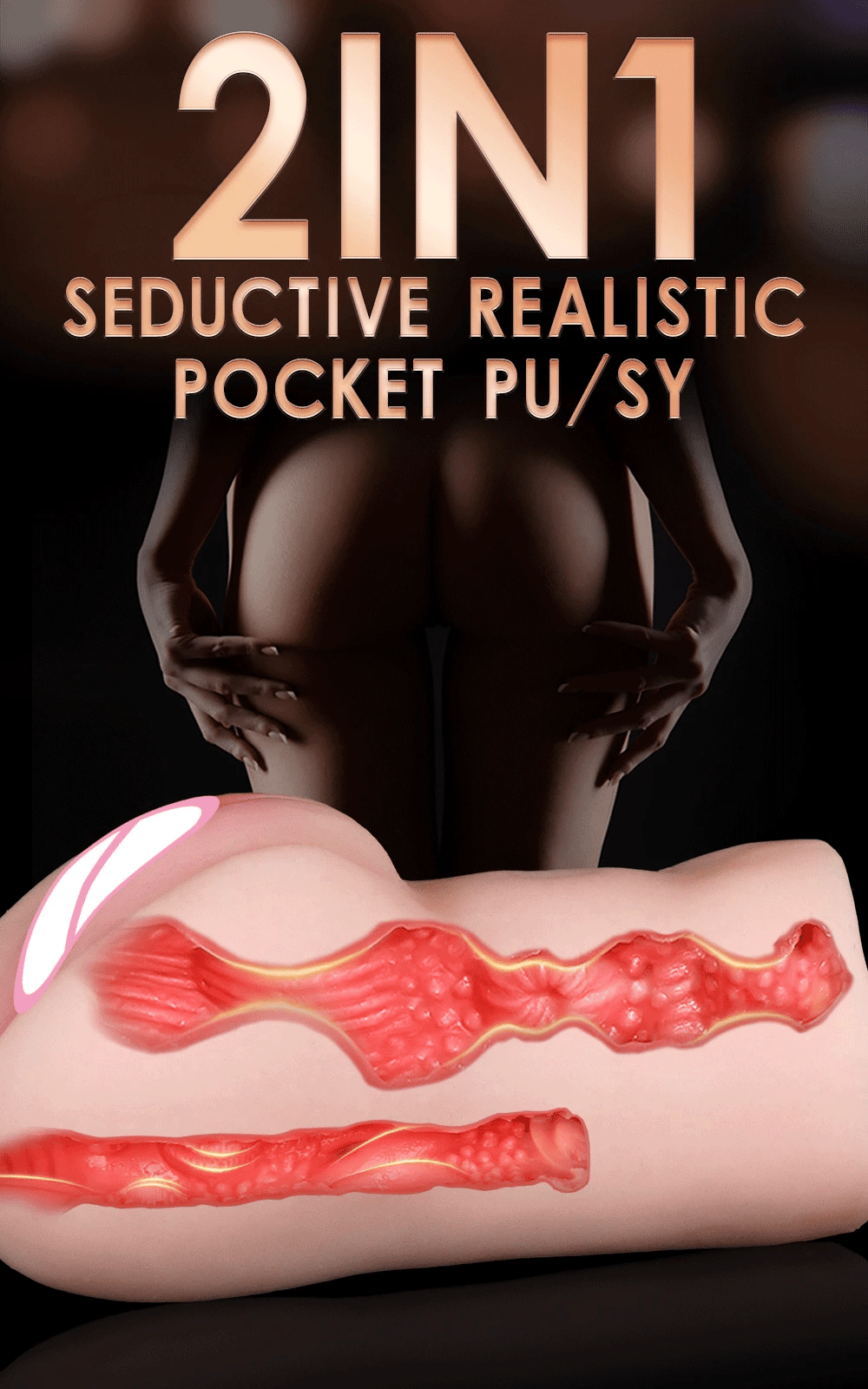 3 IN 1 Sex Toys Masturbation For Men Deep Throat Artificial Real Pussy Oral Male MasturbatorBlowjob Realistic Rubber Vagina