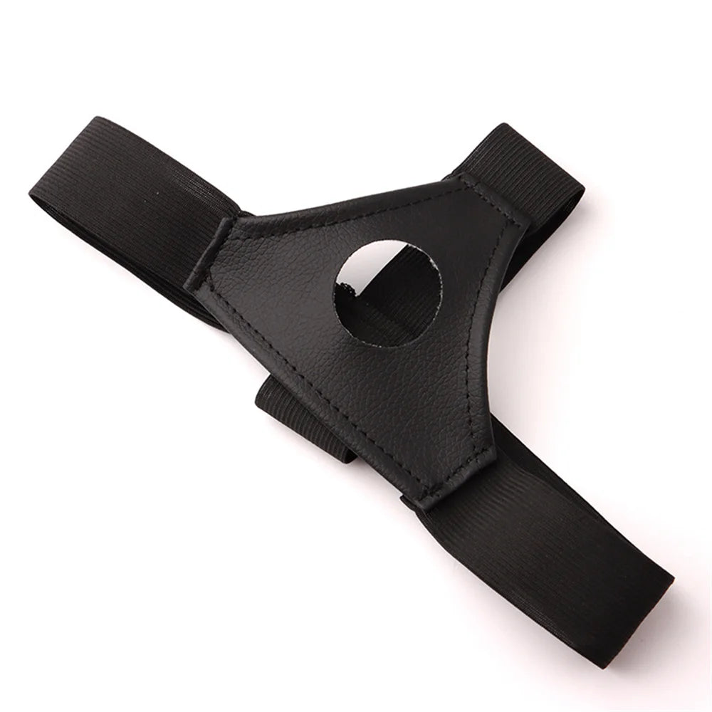 Men Strap On Dildo Panties Wearable Hollow Penis Lengthen Sleeve Strapon Harness Belt for Man Sex Toys For Woman