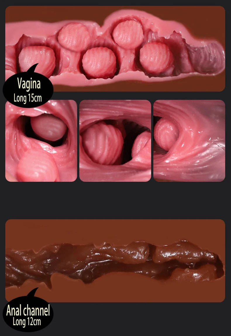 Vaginal For Men Sex Toys Male Masturbator Adult Sex Products Pocket Pussy Realistic Butt Anus Ass Masturb Toy Penis Stimulator