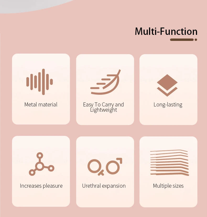 Adult Sex Toys For Men Penis Plug Stretching Male Private Goods Smooth Head Stainless Steel Catheters Urethral Sounds Dilators